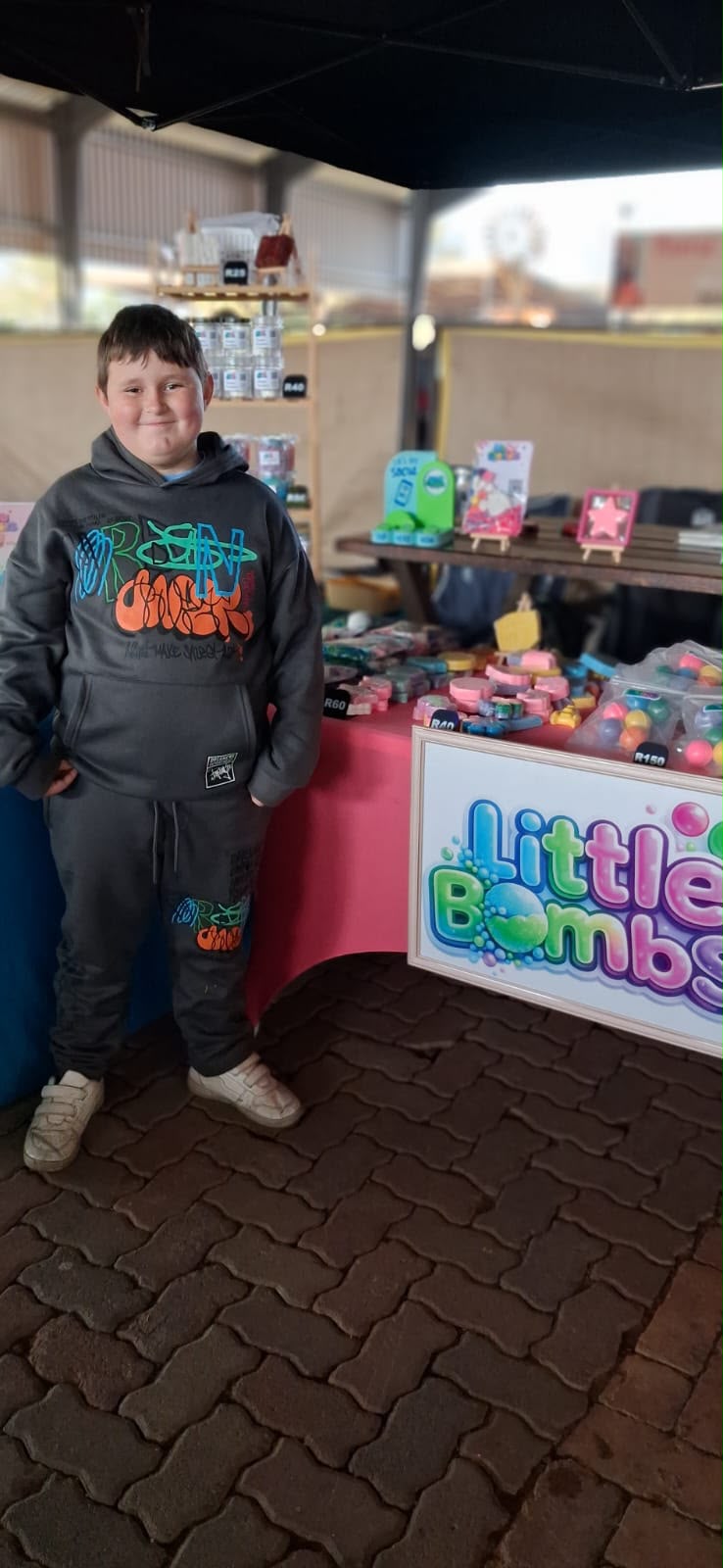 Darius, Little CFO of Little Bombs