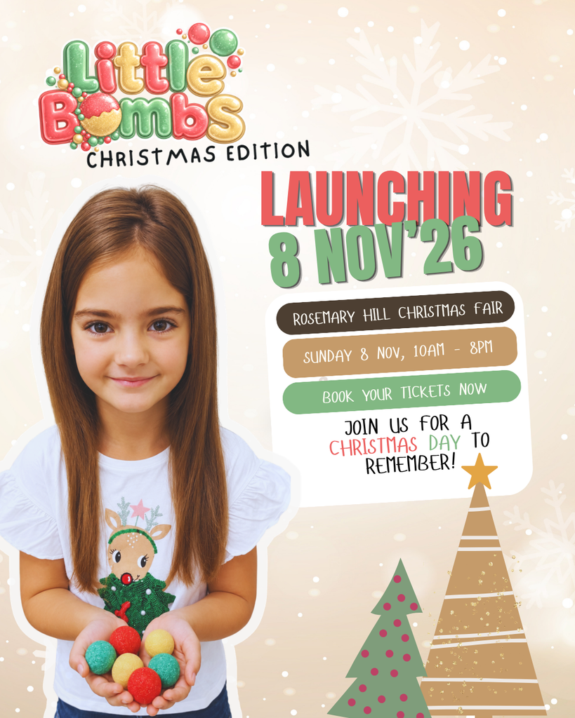 Little Bombs by Caitlyn at the Rosemary Hill Christmas Fair 2026