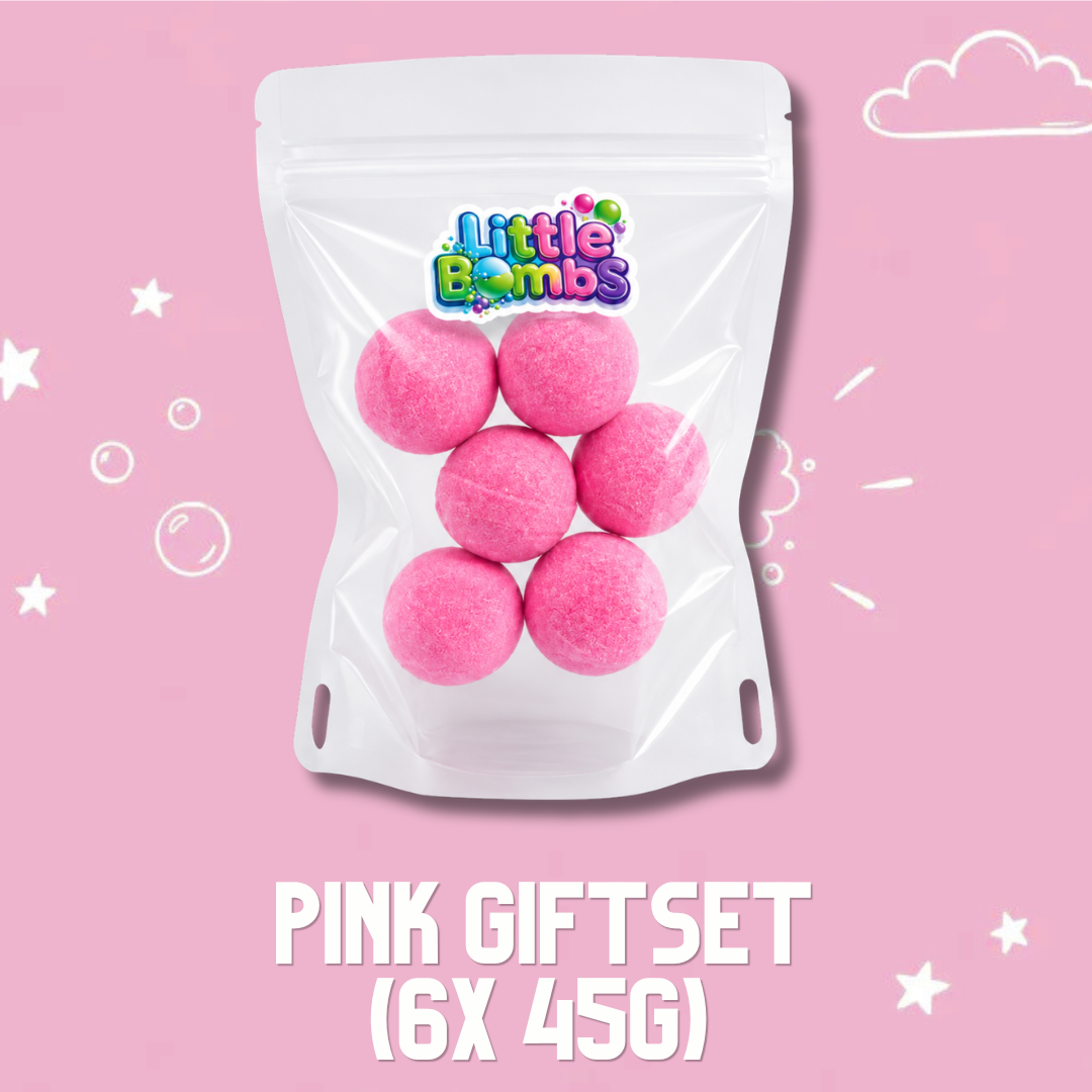Pink Gift Set Bath Bombs