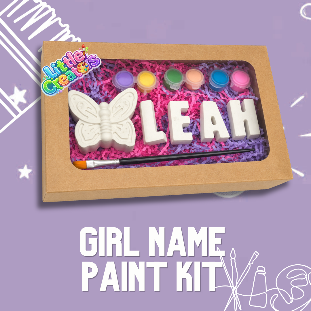 Girl Name Paint Kit