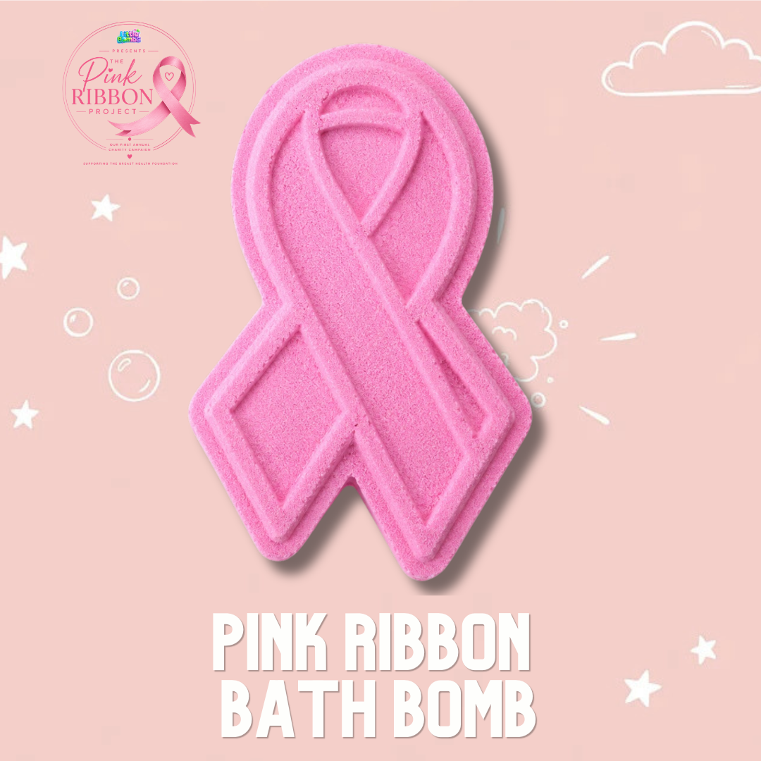 Pink Ribbon Bath Bomb