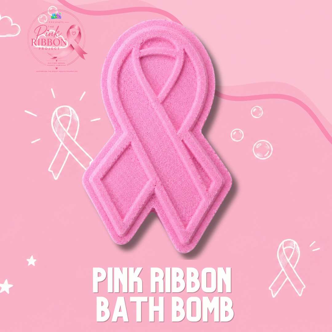 Pink Ribbon Bath Bomb