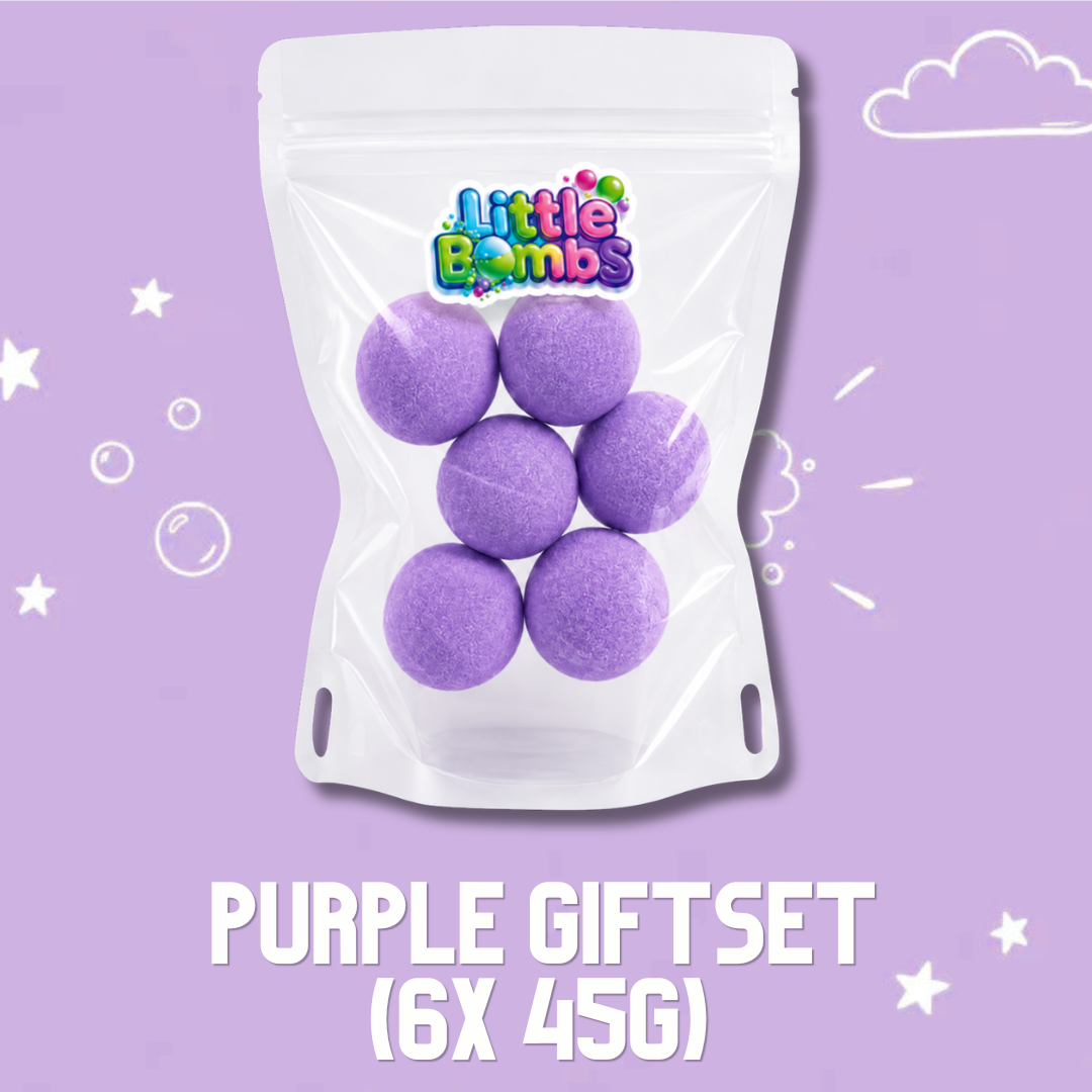 Purple Gift Set Bath Bombs