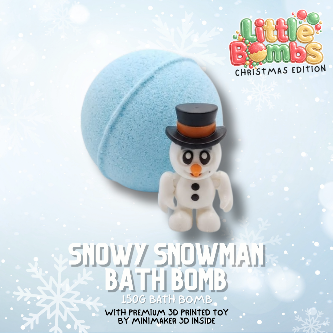 Snowy Snowman Bath Bomb