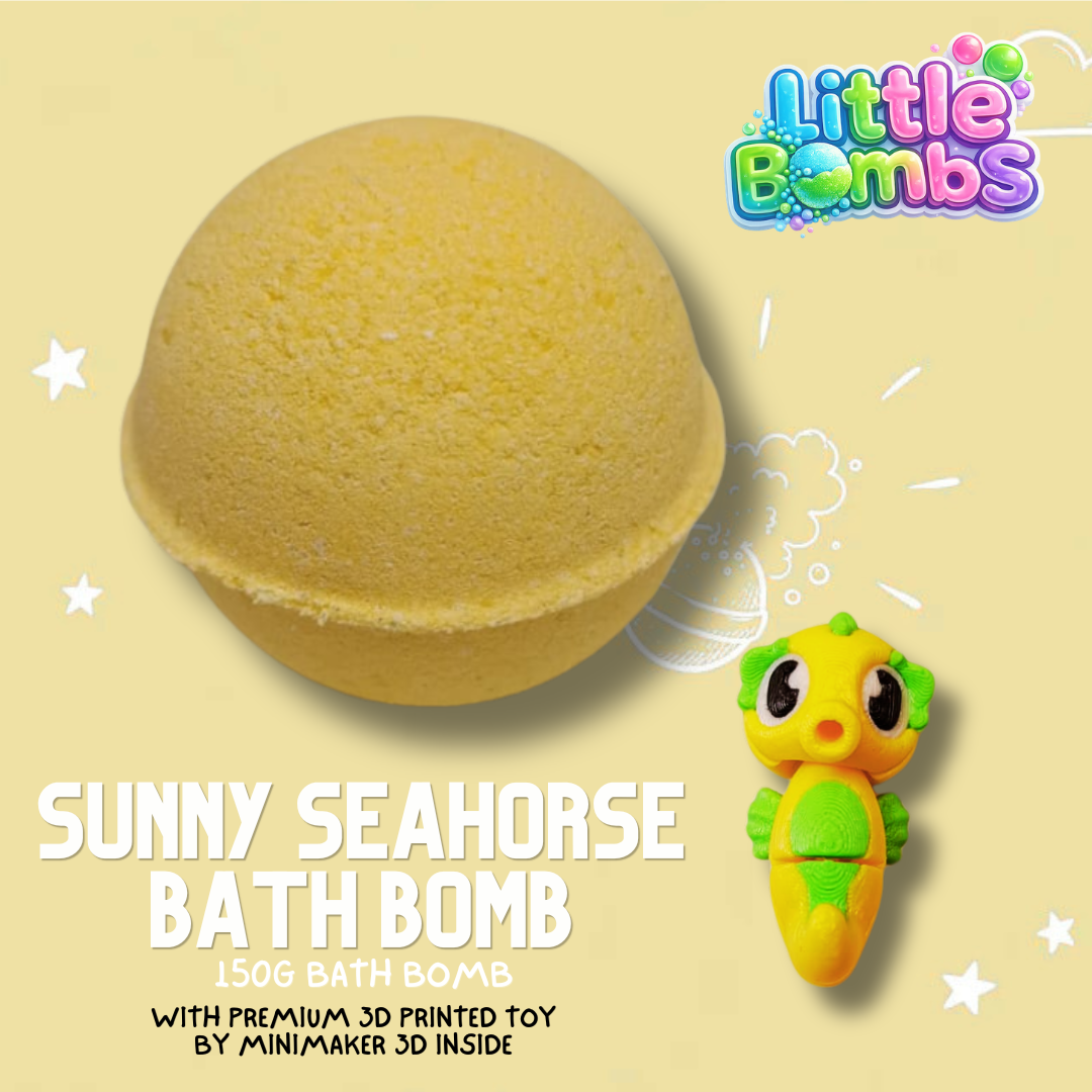 Sunny Seahorse Bath Bomb