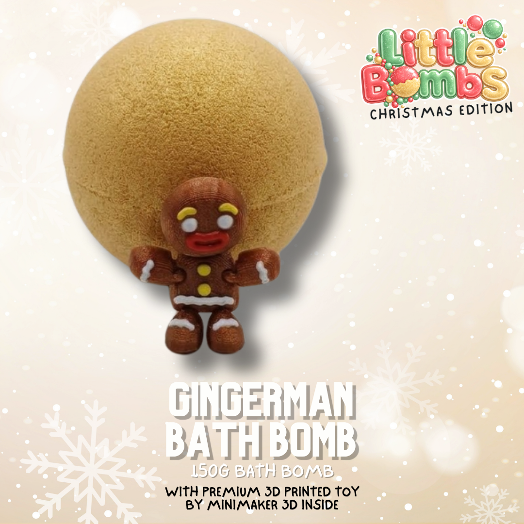Gingerman Bath Bomb